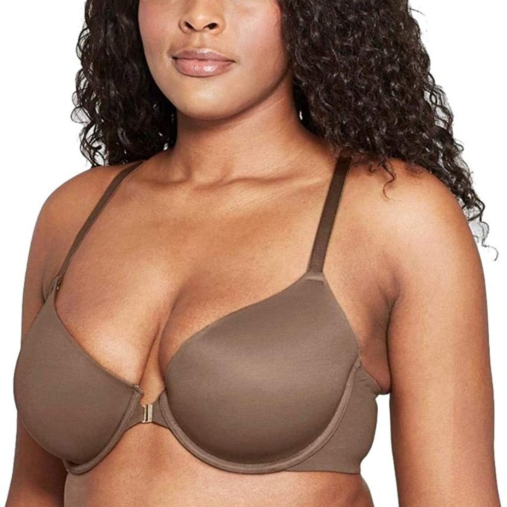 Auden Women's Ace Lightly Lined Demi Racerback Bra